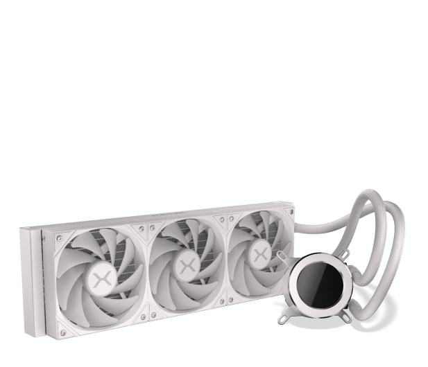 KRUX HydroGlance 360 ARGB LCD White 3x120mm KRXE005 - 1362094 - zdjęcie 2